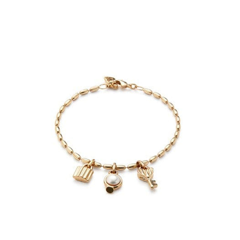 Ser Unico 18K Gold Plated Bracelet - PUL2568BPLORO-UNO de 50-Renee Taylor Gallery