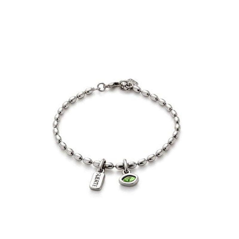 Ser Unico Sterling Silver Plated Bracelet - PUL2569VRDMTL-UNO de 50-Renee Taylor Gallery