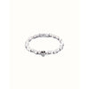 Ser Imparable Silver Beaded Stretch bracelet with a Skull - PUL2589NGRMTL0-UNO de 50-Renee Taylor Gallery