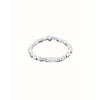 Ser Imparable Silver Beaded Stretch bracelet with a Skull - PUL2589NGRMTL0-UNO de 50-Renee Taylor Gallery
