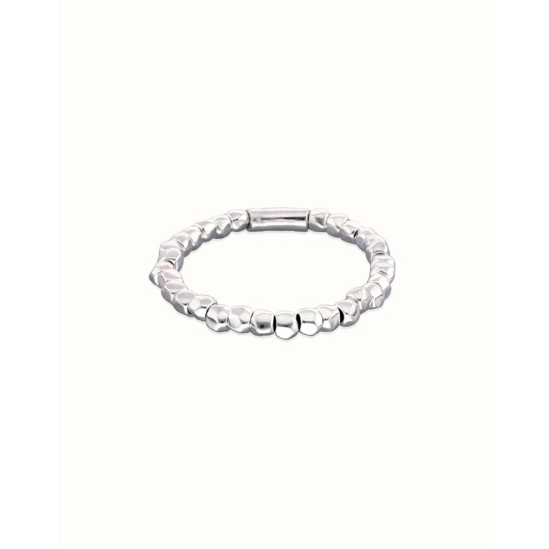 Ser Imparable Silver Stretch Beaded bracelet - PUL2591MTL0000-UNO de 50-Renee Taylor Gallery
