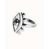 Ser Intuitiva Bangle Bracelet with a Striking Central Eye - PUL2598MTL0000-UNO de 50-Renee Taylor Gallery