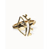 Bangle Bracelet with a Striking Central Eye - PUL2598ORO-UNO de 50-Renee Taylor Gallery