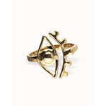 Bangle Bracelet with a Striking Central Eye - PUL2598ORO-UNO de 50-Renee Taylor Gallery