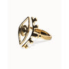 Bangle Bracelet with a Striking Central Eye - PUL2598ORO-UNO de 50-Renee Taylor Gallery