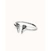 Ser Invencible Cuff Bracelet with Wing Detail - PUL2602MTL-UNO de 50-Renee Taylor Gallery