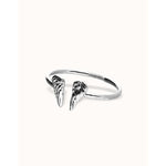 Ser Invencible Cuff Bracelet with Wing Detail - PUL2602MTL-UNO de 50-Renee Taylor Gallery