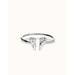 Ser Invencible Cuff Bracelet with Wing Detail - PUL2602MTL-UNO de 50-Renee Taylor Gallery