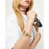 Ser Invencible Cuff bracelet with wing detail - PUL2602ORO-UNO de 50-Renee Taylor Gallery