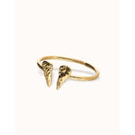 Ser Invencible Cuff bracelet with wing detail - PUL2602ORO-UNO de 50-Renee Taylor Gallery