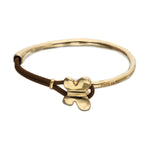 Gold and Leather Flutter Bracelet - PUL2614MARORO-UNO de 50-Renee Taylor Gallery
