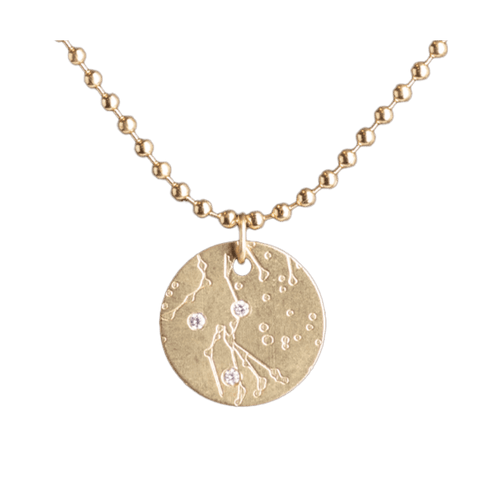 14K Gold & Diamond Night to Remember Pendant - PY035NTR-Heavy Stone-Renee Taylor Gallery