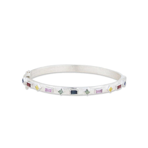 Prismic Bracelet with Sapphire by Lika Behar