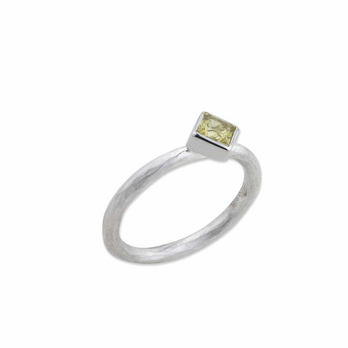 Prismic Ring with Sapphire by Lika Behar