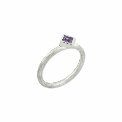 Prismic Ring with Amethyst by Lika Behar