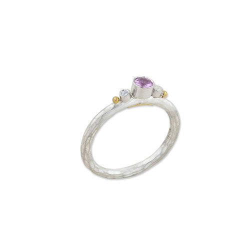 Prismic Ring with Sapphire by Lika Behar