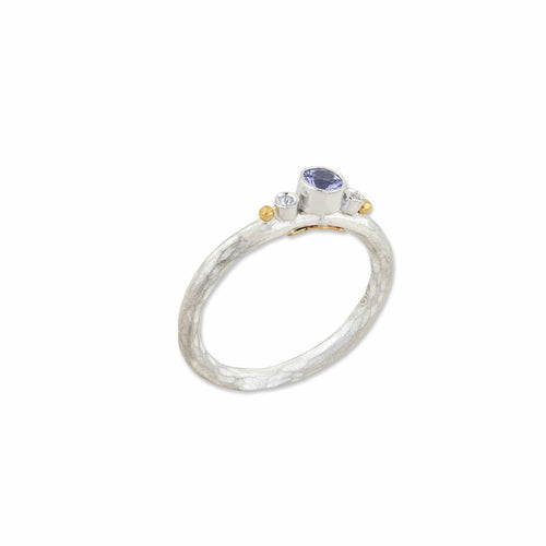 Prismic Ring with Sapphire by Lika Behar