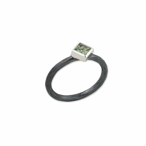 Prismic Ring with Sapphire by Lika Behar