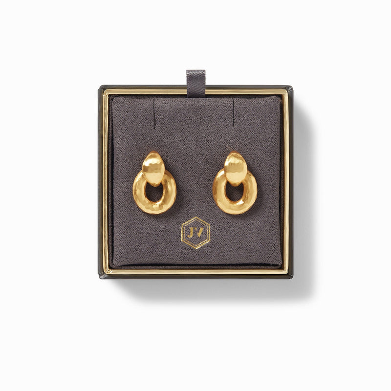 Palermo Demi Doorknocker Earrings-Julie Vos-Renee Taylor Gallery