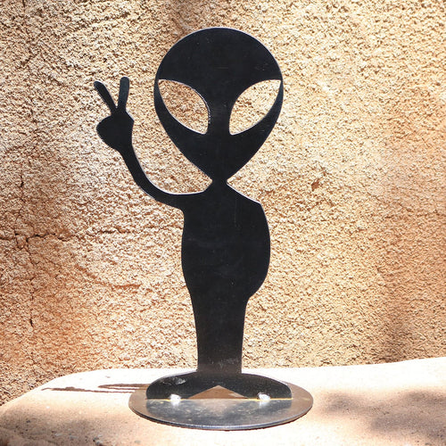 "Peace Alien"-John Benedict-Renee Taylor Gallery