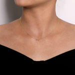 14K Yellow Gold Infinity Pendant Necklace – NK6434Y4JJJ-Gabriel & Co.-Renee Taylor Gallery