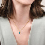 14K Yellow Gold Blue Topaz Pendant Necklace – NK7672Y4JBT-Gabriel & Co.-Renee Taylor Gallery