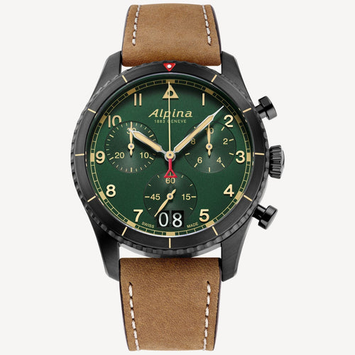 ALPINA STARTIMER PILOT CHRONOGRAPH BIG DATE - AL-372GR4FBS26-Alpina-Renee Taylor Gallery