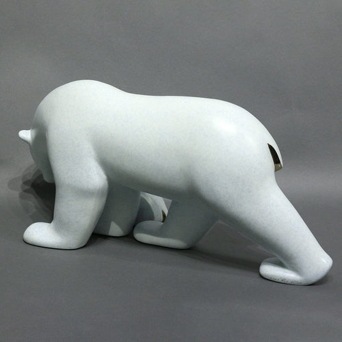 "Standing Polar Bear & Baby"-Loet Vanderveen-Renee Taylor Gallery