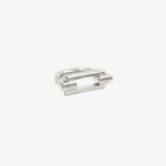 Plumb Ring - Silver Plated - R0062 MET03-CXC-Renee Taylor Gallery