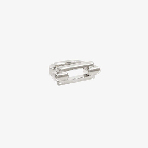 Plumb Ring - Silver Plated - R0062 MET03-CXC-Renee Taylor Gallery