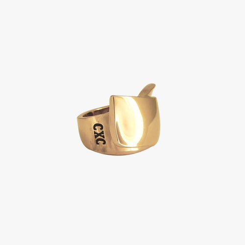Veil Ring - Gold Plated - R0069 ORO05-CXC-Renee Taylor Gallery