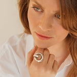On-Off Ring - Silver Plated - R0071 MET03-CXC-Renee Taylor Gallery