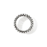 Dot Silver Double Coil Ring - RB39246-John Hardy-Renee Taylor Gallery