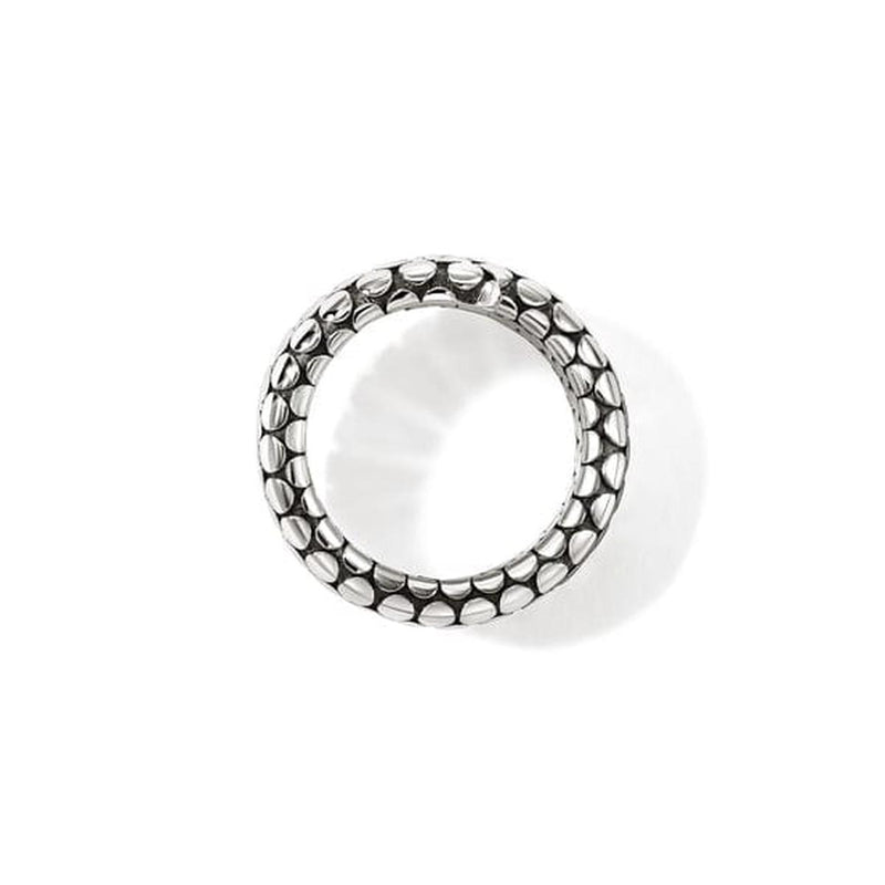 Dot Silver Double Coil Ring - RB39246-John Hardy-Renee Taylor Gallery