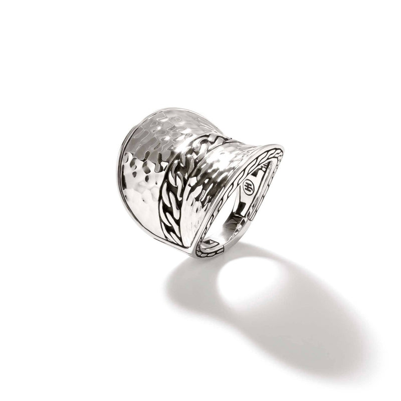 Palu Saddle Ring, Sterling Silver-John Hardy-Renee Taylor Gallery