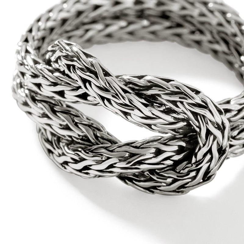 Love Knot Ring, Sterling Silver, 2.5MM-John Hardy-Renee Taylor Gallery