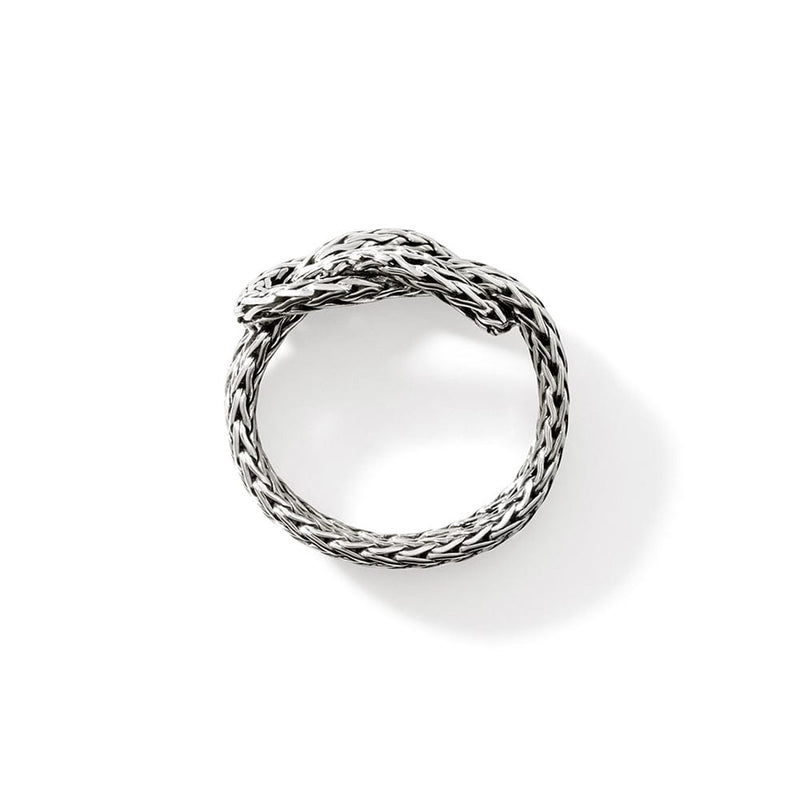 Love Knot Ring, Sterling Silver, 2.5MM-John Hardy-Renee Taylor Gallery