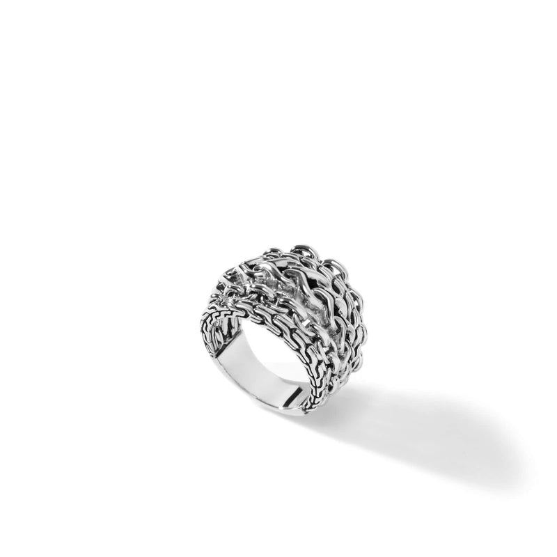 Asli Remix Stacked Ring - RB90378-John Hardy-Renee Taylor Gallery