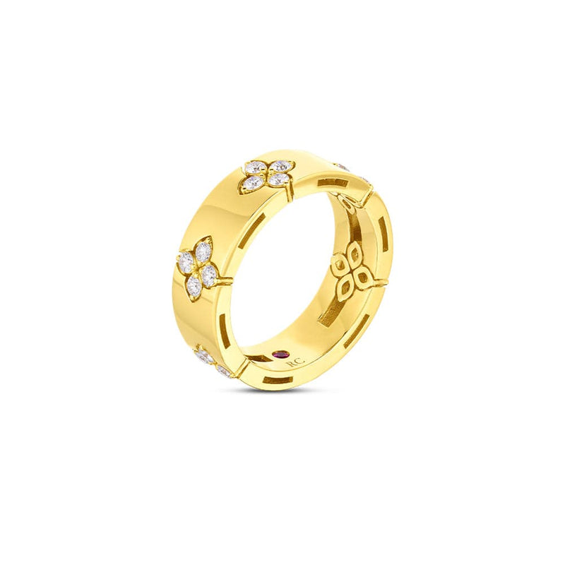 18K Yellow Gold Love in Verona Ring - 8882968ay65x-Roberto Coin-Renee Taylor Gallery