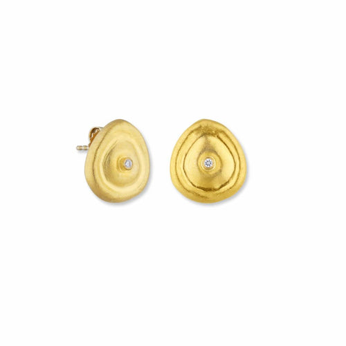 Roundabout Earrings with Diamond by Lika Behar