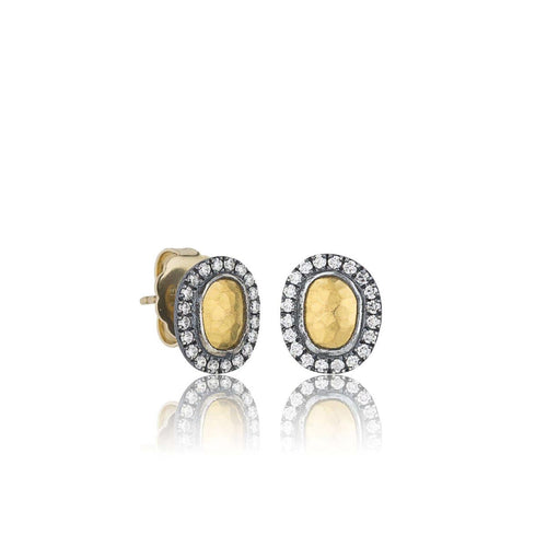 Reflections Earrings with Diamond by Lika Behar