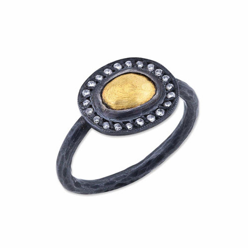 Reflections Ring with Diamond by Lika Behar