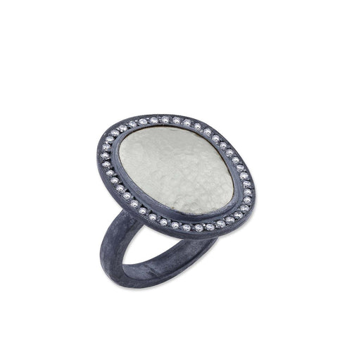 Reflections Ring with Diamond by Lika Behar