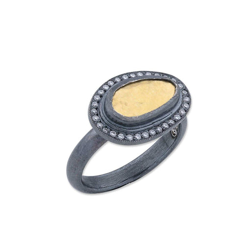 Reflections Ring with Diamond by Lika Behar