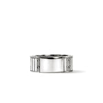 Carved Chain Ring, Sterling Silver, Hardstones - RMS988021TQMH-John Hardy-Renee Taylor Gallery