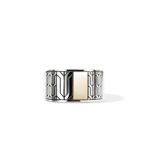 Icon 50 Ring, Gold, Sterling Silver - RMZZ98989-John Hardy-Renee Taylor Gallery