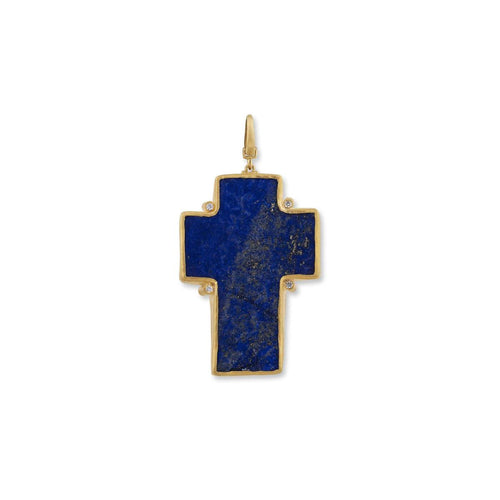Rocky Necklace with Lapis & Diamond by Lika Behar