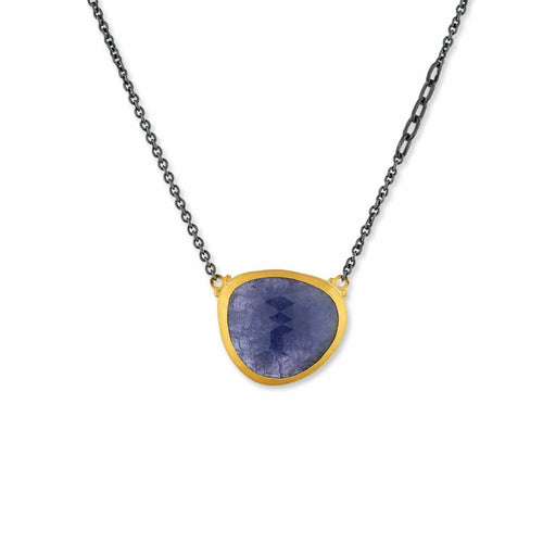 Rosalie Rosecut Tanzanite Necklace by Lika Behar