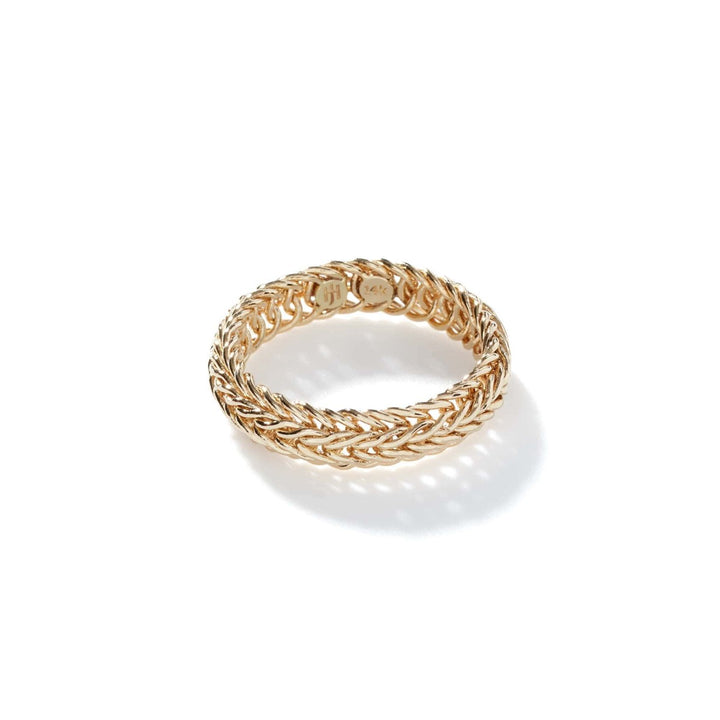 Kami Chain Ring, Gold, 4.5MM - RUGG900323-John Hardy-Renee Taylor Gallery