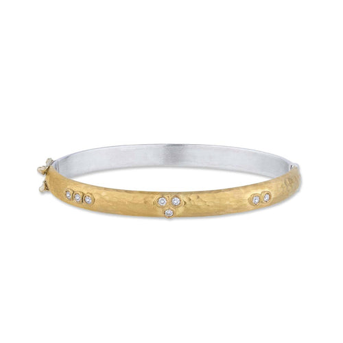 Random Walk Bangle with Diamond by Lika Behar